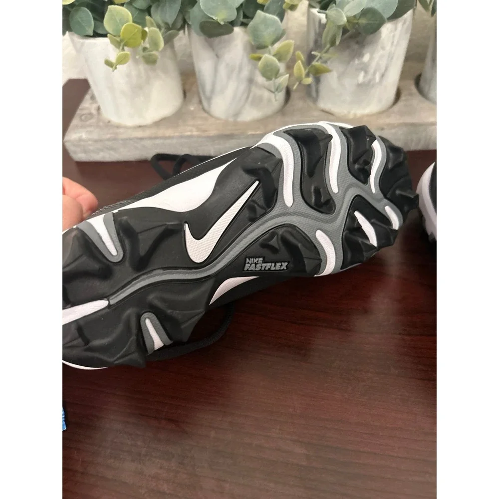 Nike Youth Force Trout 9 Keystone Low Rubber Baseball Cleats size 1Y
